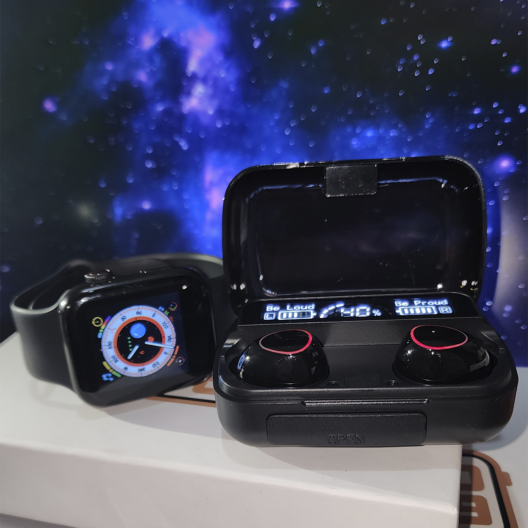 Miniatura 2 de Combo Reloj T500+ Audífono M10